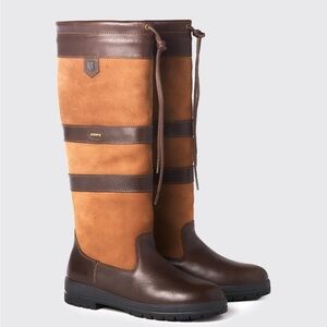 Dubarry of Ireland Galway Ladies Country Boots - Brown